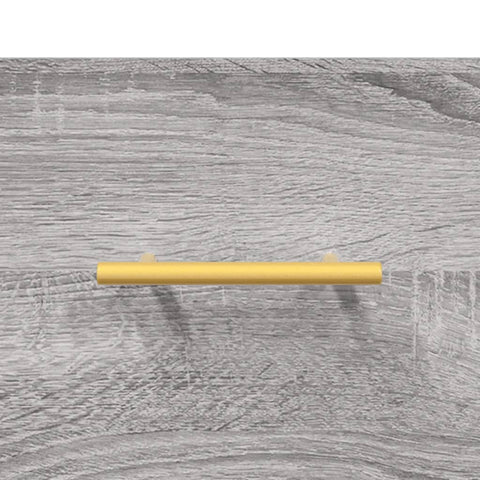 vidaXL Sideboard Grey Sonoma 34.5x34x90 cm Engineered Wood