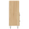vidaXL Sideboard Sonoma Oak 34.5x34x90 cm Engineered Wood
