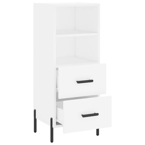 vidaXL Sideboard White 34.5x34x90 cm Engineered Wood