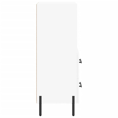 vidaXL Sideboard White 34.5x34x90 cm Engineered Wood