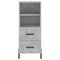 vidaXL Sideboard Concrete Grey 34.5x34x90 cm Engineered Wood
