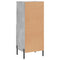 vidaXL Sideboard Concrete Grey 34.5x34x90 cm Engineered Wood