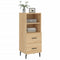 vidaXL Sideboard Sonoma Oak 34.5x34x90 cm Engineered Wood