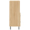 vidaXL Sideboard Sonoma Oak 34.5x34x90 cm Engineered Wood