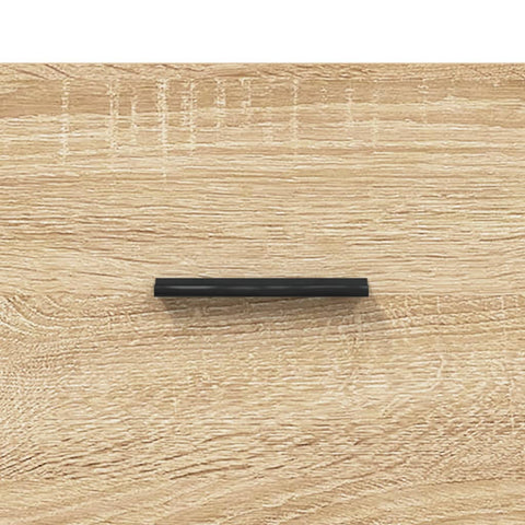 vidaXL Sideboard Sonoma Oak 34.5x34x90 cm Engineered Wood