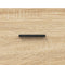 vidaXL Sideboard Sonoma Oak 34.5x34x90 cm Engineered Wood