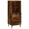 vidaXL Sideboard Smoked Oak 34.5x34x90 cm Engineered Wood