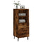 vidaXL Sideboard Smoked Oak 34.5x34x90 cm Engineered Wood