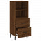 vidaXL Sideboard Brown Oak 34.5x34x90 cm Engineered Wood