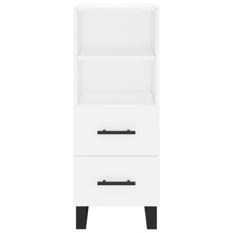 vidaXL Sideboard White 34.5x34x90 cm Engineered Wood