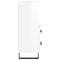 vidaXL Sideboard High Gloss White 34.5x34x90 cm Engineered Wood