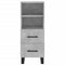 vidaXL Sideboard Concrete Grey 34.5x34x90 cm Engineered Wood
