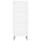 vidaxL Shelf Cabinet White 34.5x32.5x90 cm Engineered Wood