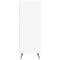 vidaxL Shelf Cabinet White 34.5x32.5x90 cm Engineered Wood