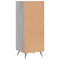vidaxL Shelf Cabinet Grey Sonoma 34.5x32.5x90 cm Engineered Wood