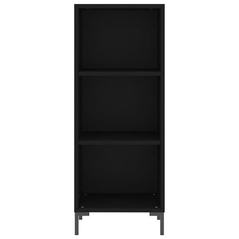 vidaXL Sideboard Black 34.5x32.5x90 cm Engineered Wood