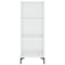 vidaXL Sideboard High Gloss White 34.5x32.5x90 cm Engineered Wood