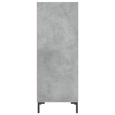 vidaXL Sideboard Concrete Grey 34.5x32.5x90 cm Engineered Wood