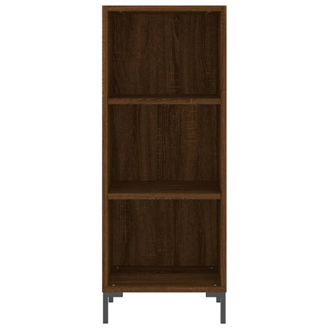 vidaXL Sideboard Brown Oak 34.5x32.5x90 cm Engineered Wood