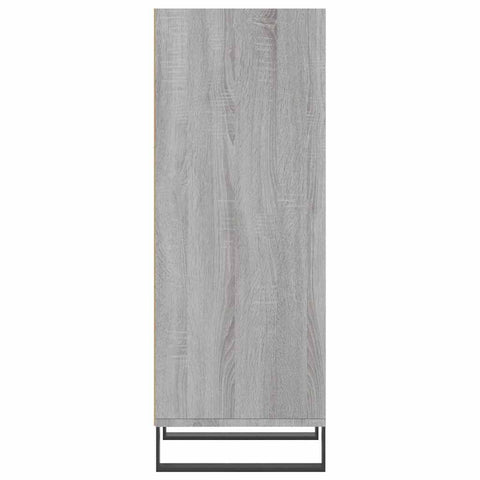 vidaXL Sideboard Grey Sonoma 34.5x32.5x90 cm Engineered Wood