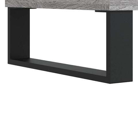 vidaXL Sideboard Grey Sonoma 34.5x32.5x90 cm Engineered Wood