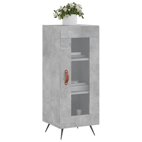 vidaXL Sideboard Concrete Grey 34.5x34x90 cm Engineered Wood