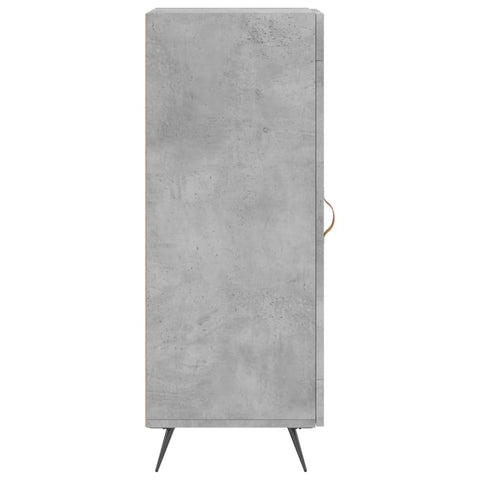 vidaXL Sideboard Concrete Grey 34.5x34x90 cm Engineered Wood