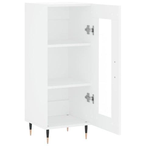 vidaXL Sideboard White 34.5x34x90 cm Engineered Wood