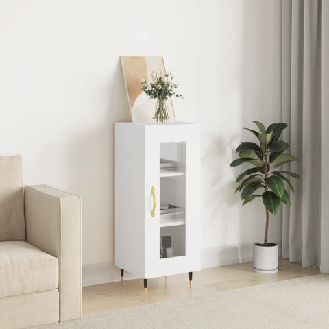 vidaXL Sideboard White 34.5x34x90 cm Engineered Wood