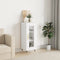 vidaXL Sideboard White 34.5x34x90 cm Engineered Wood