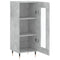 vidaXL Sideboard Concrete Grey 34.5x34x90 cm Engineered Wood