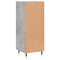 vidaXL Sideboard Concrete Grey 34.5x34x90 cm Engineered Wood