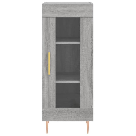 vidaXL Sideboard Grey Sonoma 34.5x34x90 cm Engineered Wood