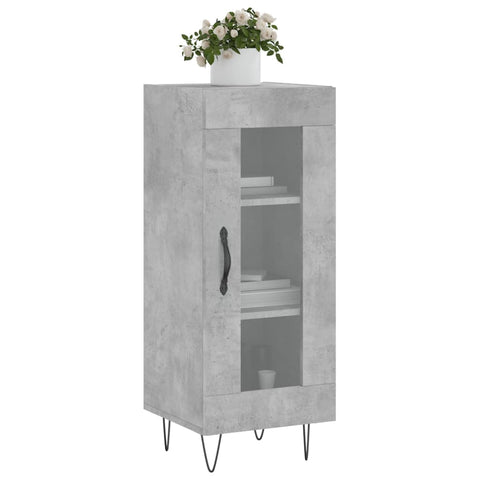 vidaXL Sideboard Concrete Grey 34.5x34x90 cm Engineered Wood