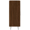 vidaXL Sideboard Brown Oak 34.5x34x90 cm Engineered Wood