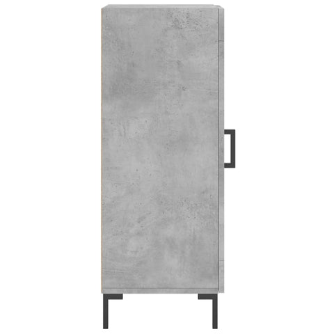 vidaXL Sideboard Concrete Grey 34.5x34x90 cm Engineered Wood