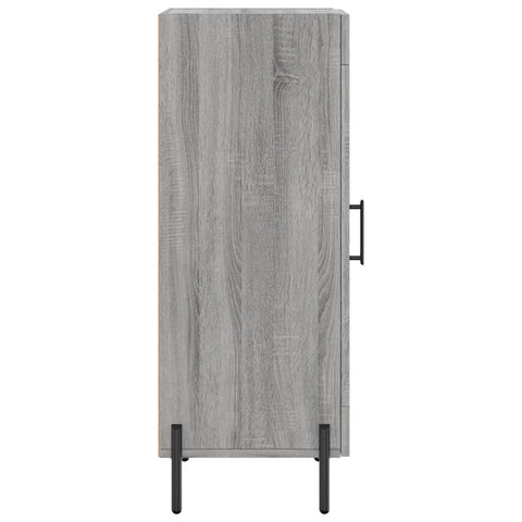 vidaXL Sideboard Grey Sonoma 34.5x34x90 cm Engineered Wood