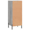 vidaXL Sideboard Grey Sonoma 34.5x34x90 cm Engineered Wood