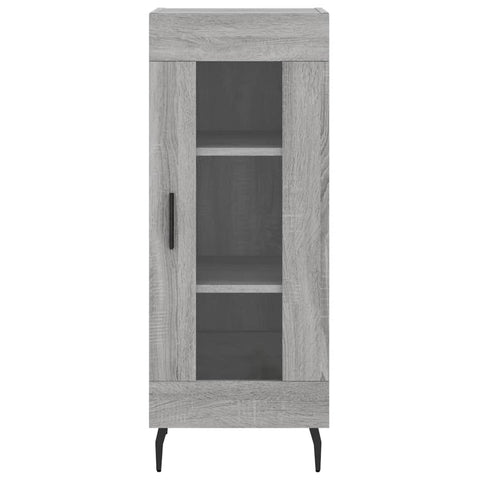 vidaXL Sideboard Grey Sonoma 34.5x34x90 cm Engineered Wood