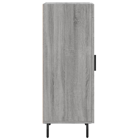 vidaXL Sideboard Grey Sonoma 34.5x34x90 cm Engineered Wood