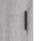 vidaXL Sideboard Grey Sonoma 34.5x34x90 cm Engineered Wood