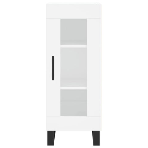 vidaXL Sideboard White 34.5x34x90 cm Engineered Wood
