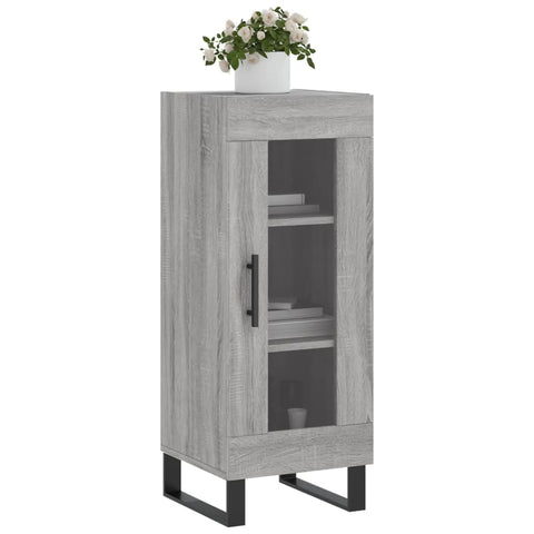 vidaXL Sideboard Grey Sonoma 34.5x34x90 cm Engineered Wood