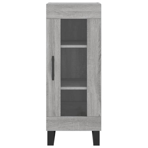 vidaXL Sideboard Grey Sonoma 34.5x34x90 cm Engineered Wood