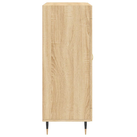 vidaXL Sideboard Sonoma Oak 69.5x34x90 cm Engineered Wood