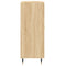 vidaXL Sideboard Sonoma Oak 69.5x34x90 cm Engineered Wood