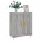 vidaXL Sideboard Grey Sonoma 69.5x34x90 cm Engineered Wood