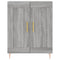 vidaXL Sideboard Grey Sonoma 69.5x34x90 cm Engineered Wood