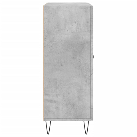 vidaXL Sideboard Concrete Grey 69.5x34x90 cm Engineered Wood