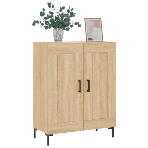 vidaXL Sideboard Sonoma Oak 69.5x34x90 cm Engineered Wood